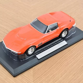 Chevrolet Corvette Coupe 1969 Monaco Orange - 200Stk. Norev 1:18 Metallmodell